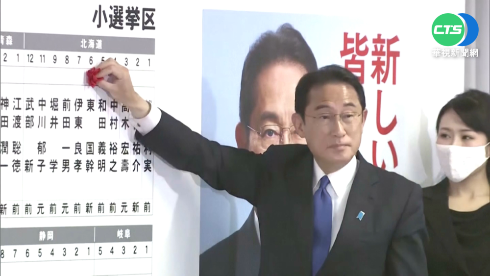 日眾院選舉出爐 執政黨保住龍頭寶座