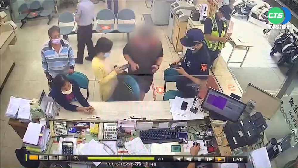 彰警迫加銀行員LINE 天天宣導防詐