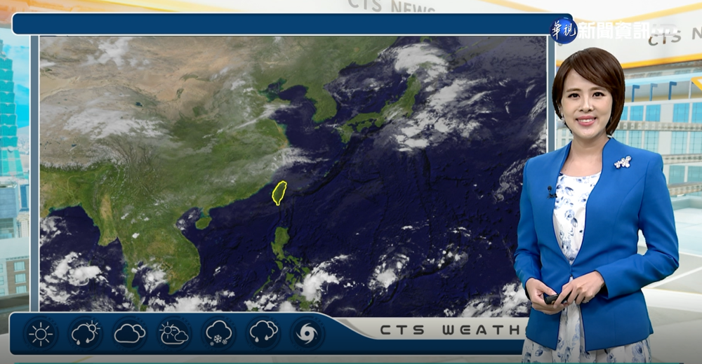 東山飄雨西山晴 沿海陣風依然強