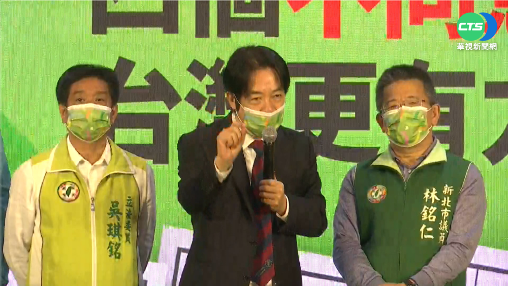 迎戰4項公投! 賴清德.蘇貞昌趕攤宣講