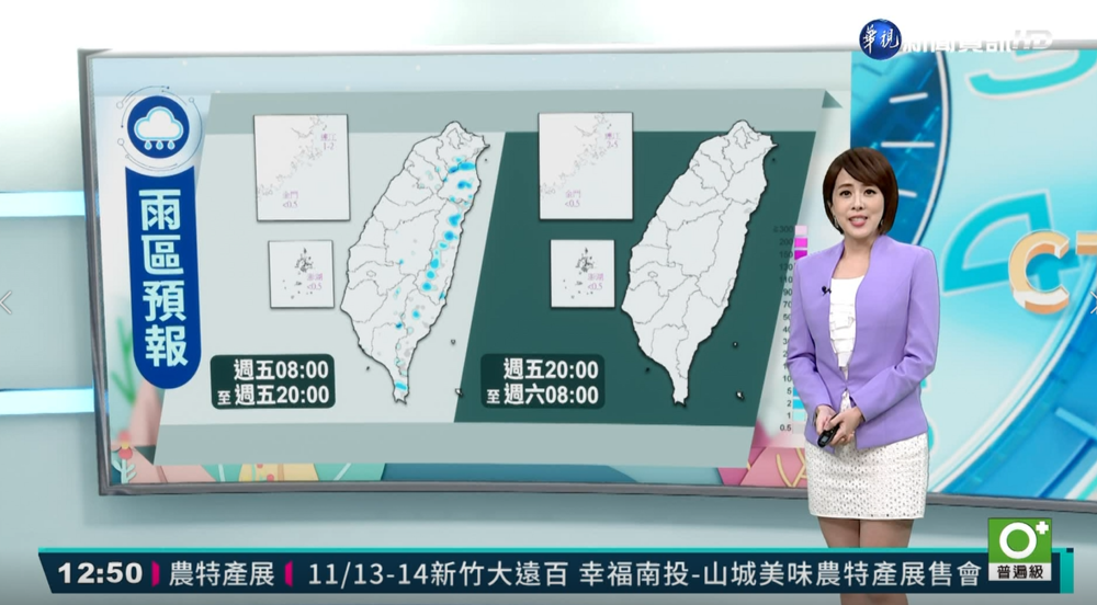 北台撥雲見日溫升 西半部日夜溫差大