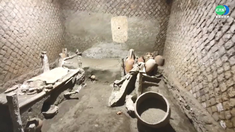 龐貝遺址發掘奴隸房 一家三口擠五坪