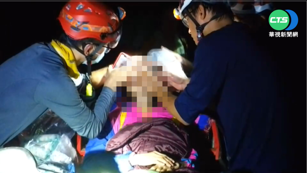 花蓮大禮部落登山客跌傷 19人上山救援