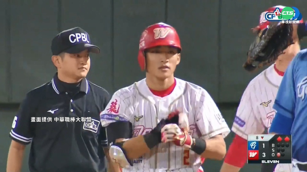 郭天信單場5安打 助味全龍擊敗富邦