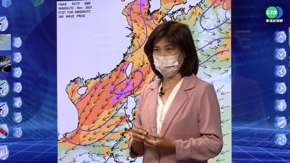 冷空氣發威 今晨最低溫富貴角13.8度