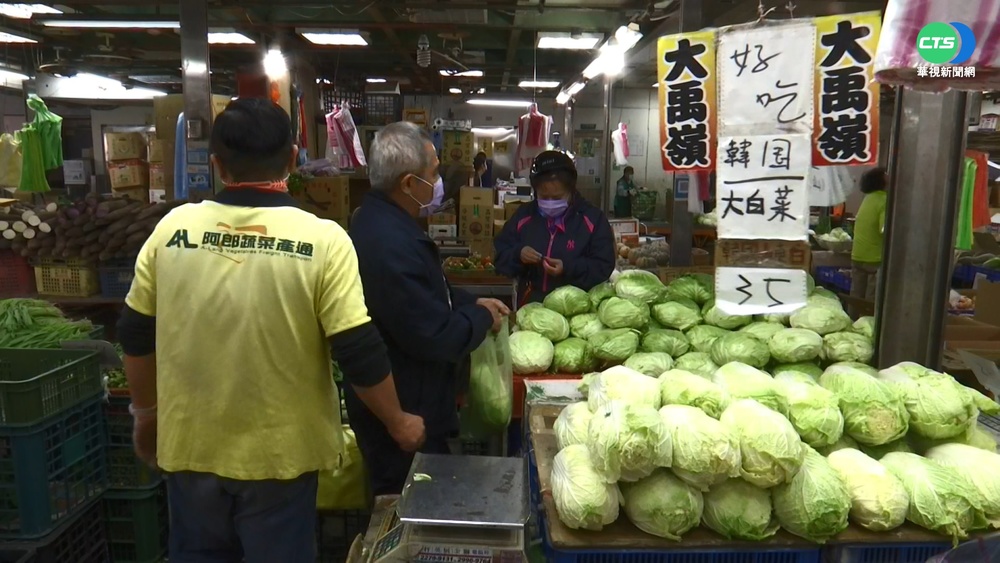 非產季+天冷需求增 茼蒿價格翻倍