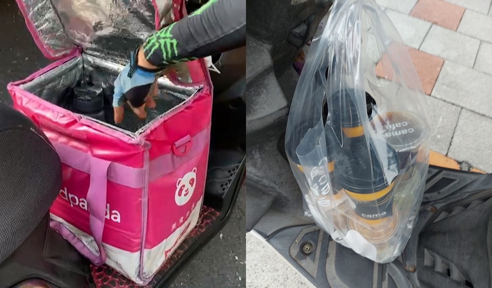 不滿袋子要5元！顧客「故意」把錢掉地上 外送員一招回敬