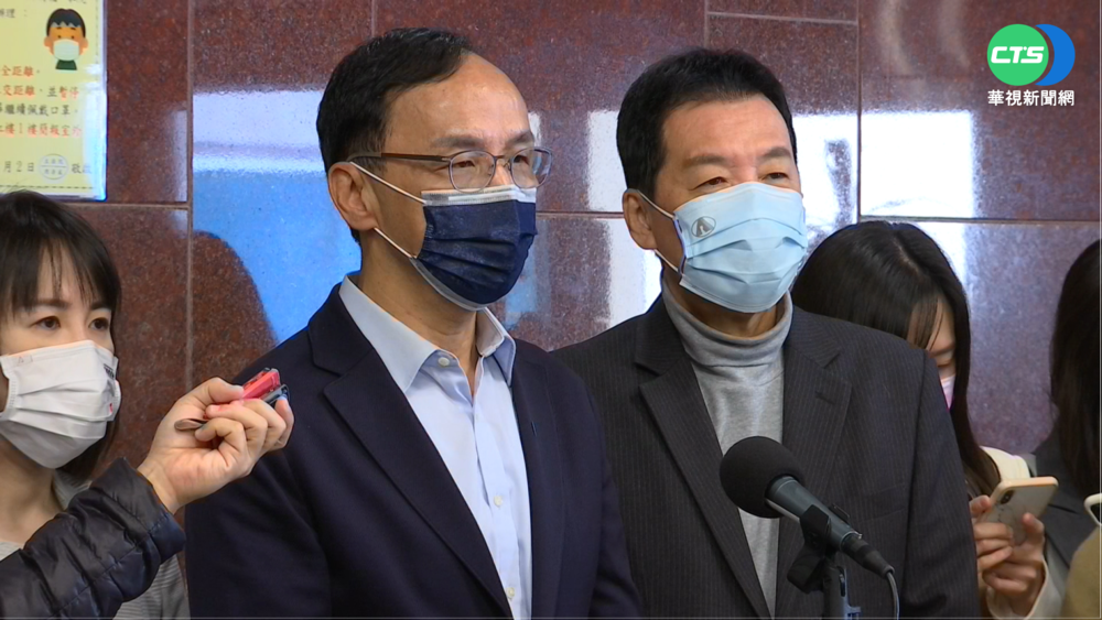 統一黨內公投主張 朱拜會立院黨團