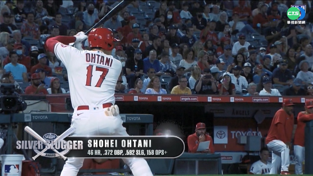 日本選手第二人! 大谷獲MLB"銀棒獎"