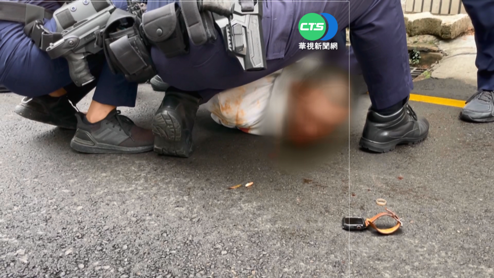 攻擊屋主遭6警壓制 竊嫌高喊"救命"