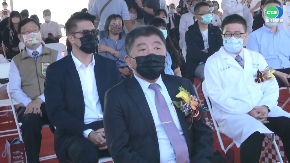 陳時中出席活動 強調高端混打非"雙標"