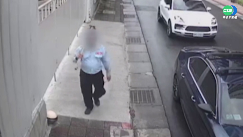 工地保全學校外"揮鐵棍" 家長小孩嚇壞