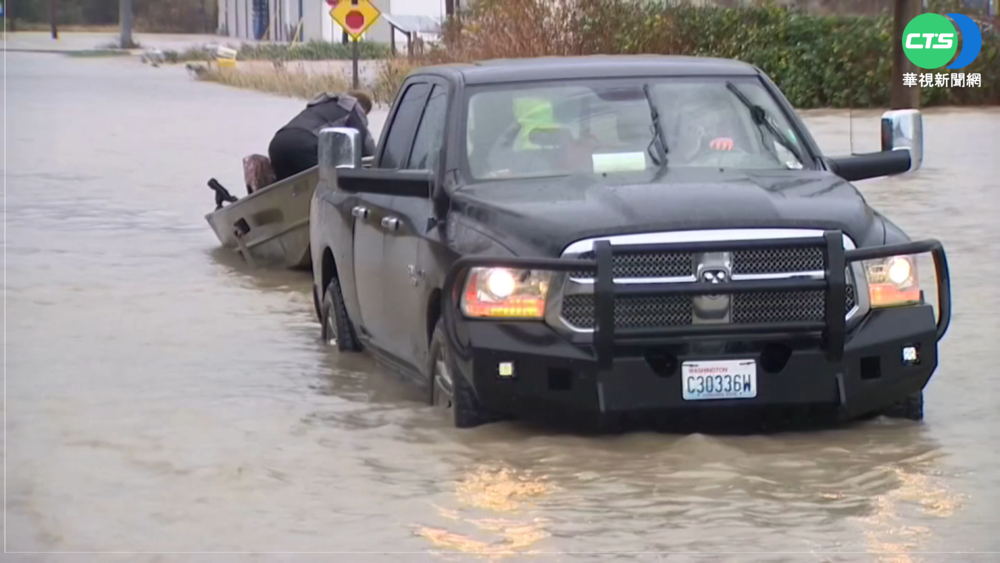 華盛頓州連日大雨淹水 逾5百人急撤