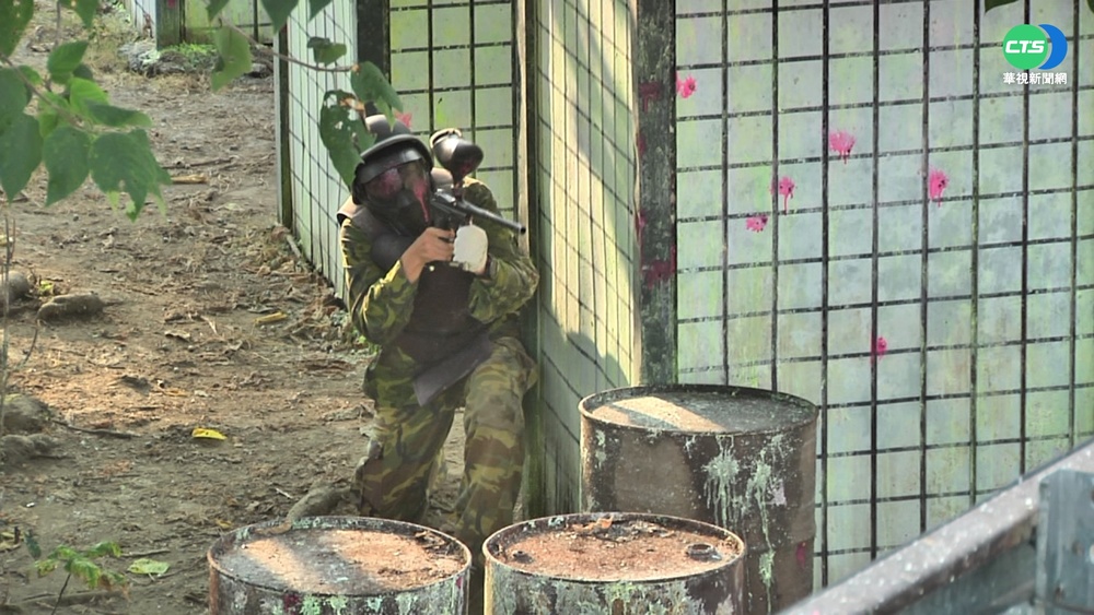 漆彈競賽防受傷 教練:禁跑步.別撲倒!