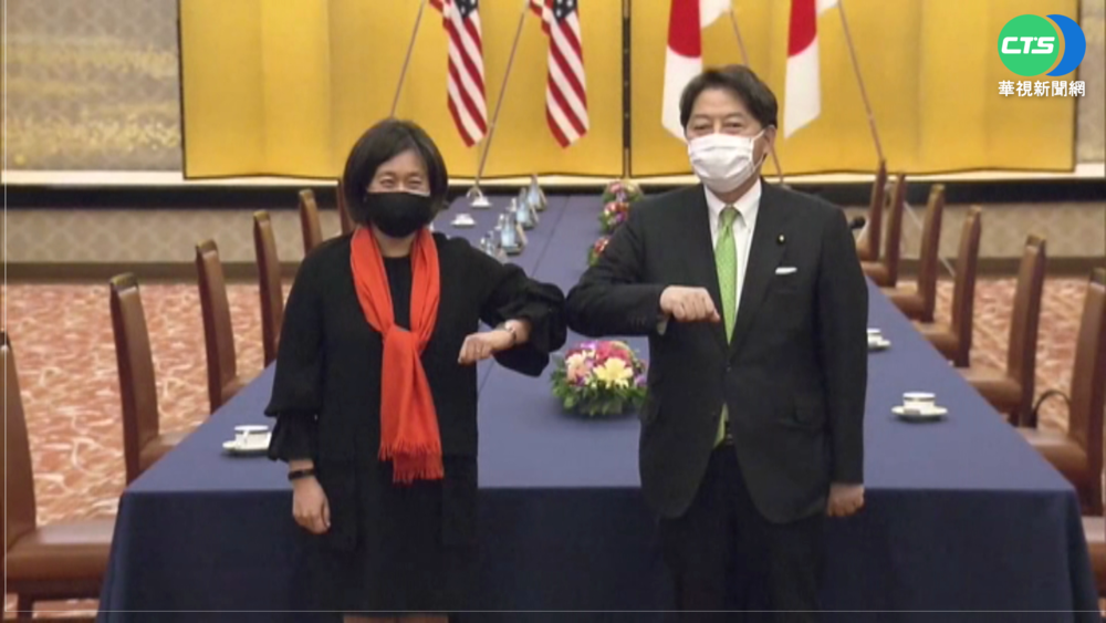 戴琪見日外務大臣 盼深化美日貿易合作