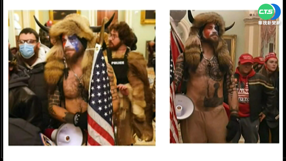 ｢牛角男｣鬧美國國會 遭判41個月徒刑