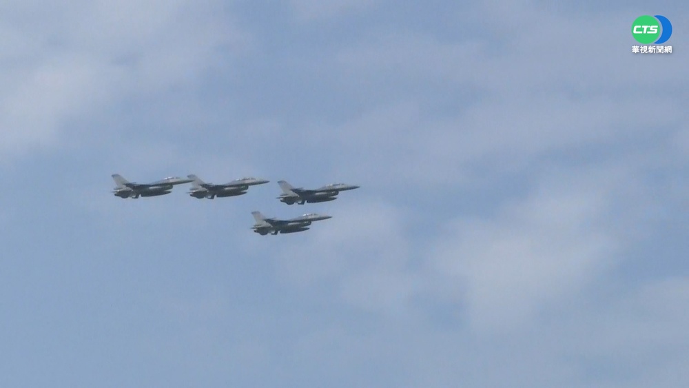 全球首支F-16V接裝典禮 總統親臨主持