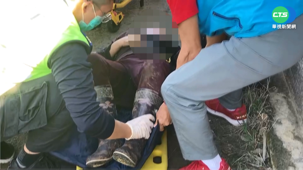 疑誤闖鐵軌! 種菜老婦人遭火車擦撞送醫