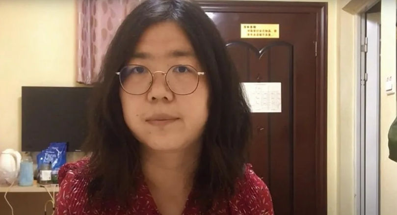 中國記者張展報導武漢疫情入黑牢 國際組織頒勇氣獎