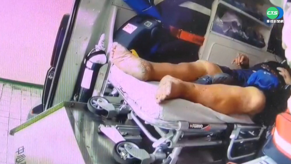 離譜! 男懶爬坡回家 把救護車當小黃叫