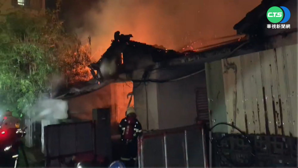 雲林平房暗夜火 5旬婦逃不及命喪火場