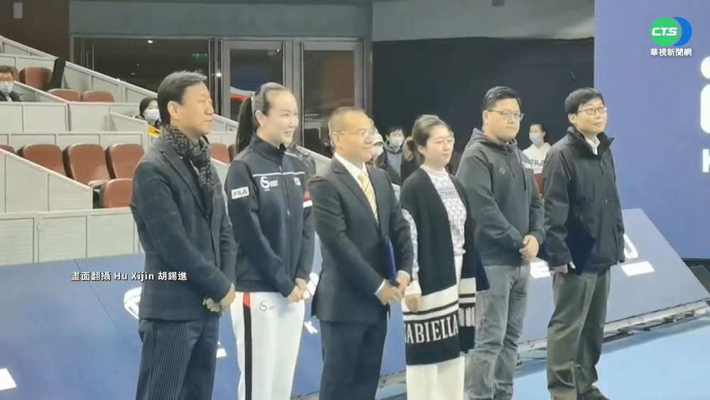 最新影片曝光 彭帥現身網球賽開幕式