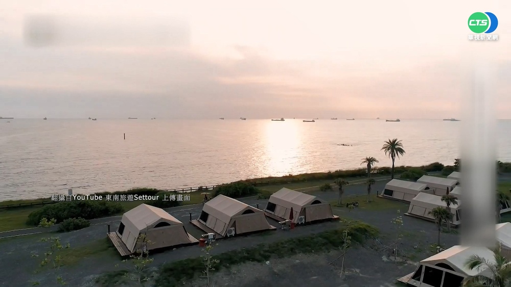 台中外埔設露營區 多種營帳任君挑選!