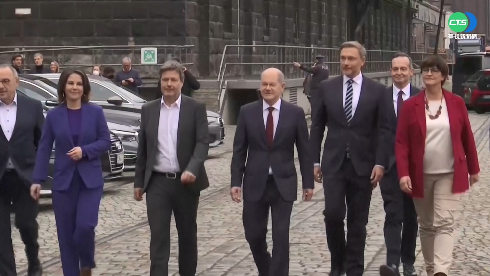 德紅綠燈聯盟成形 社民黨蕭茲將上任總理