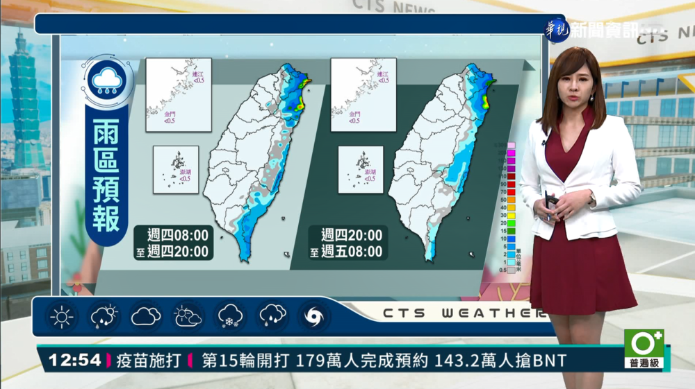 東北季風稍微減弱 氣溫稍升早晚較涼