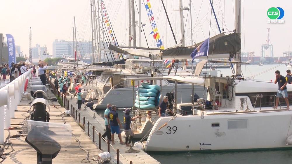 高雄國際帆船賽 全台首艘智慧船出航