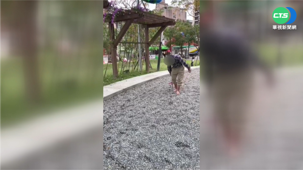 鐵棍男兒童遊戲場晃蕩 家長直擊嚇壞