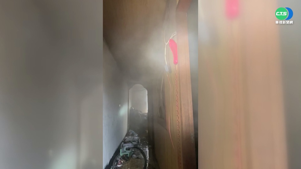 竹山透天厝竄火 疑9歲童玩打火機釀災