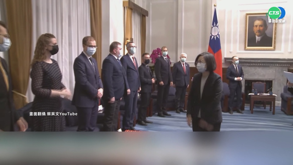 波羅的海3國議員訪團 今拜會蔡總統