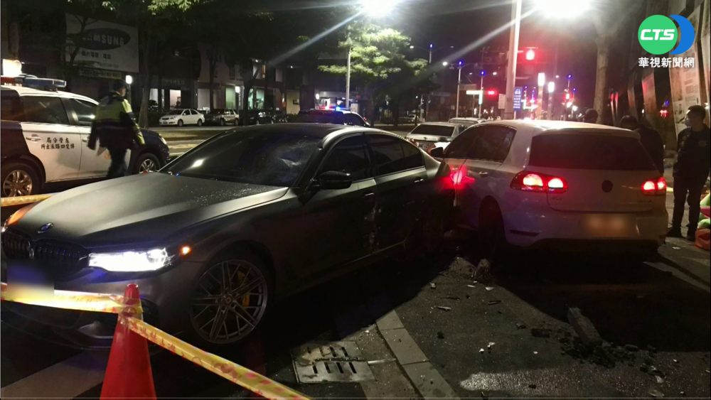 不滿被討酒錢 惡煞開車狠撞.球棒狂砸