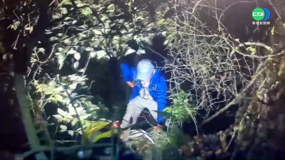 爬柴山天黑受困 男尋路遭咬人狗刺傷