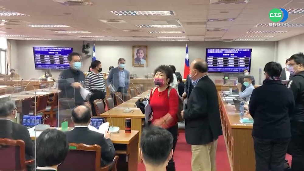 藍營立委攪局 司委會專題報告延宕