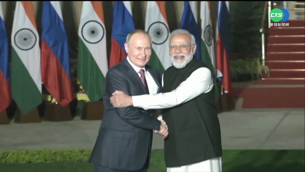 普丁.莫迪會面 俄印簽署28項協定.備忘錄