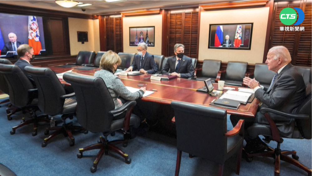 美俄領袖視訊會談 拜登關切烏俄問題