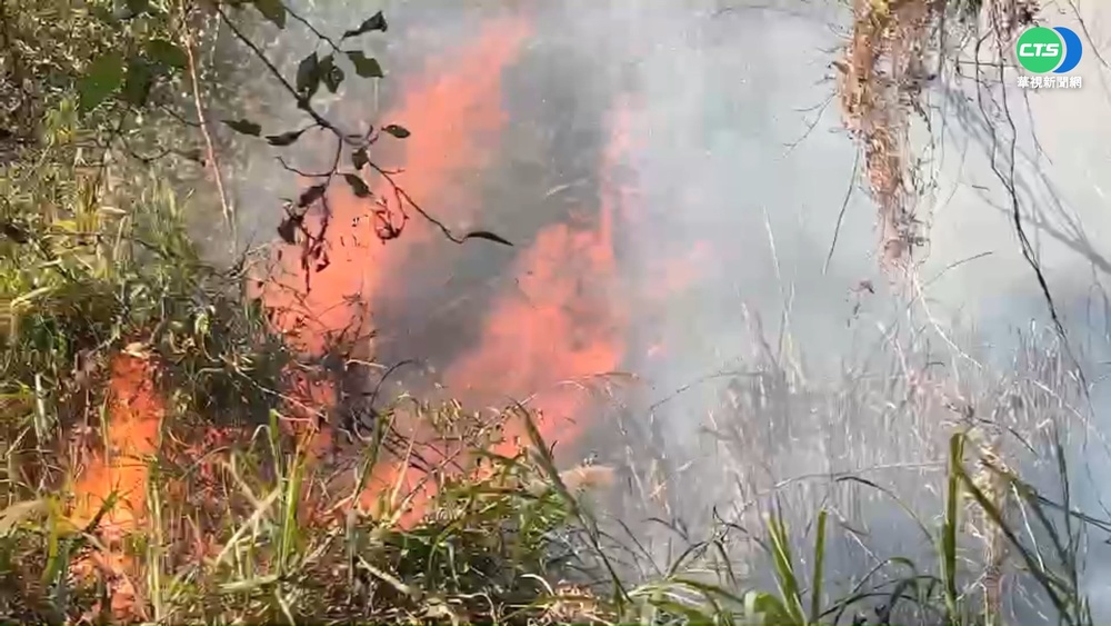 合歡山森林大火撲滅 7公頃林地燒毀