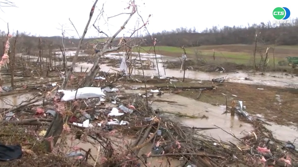 龍捲風橫掃美中西部 6州累計83死