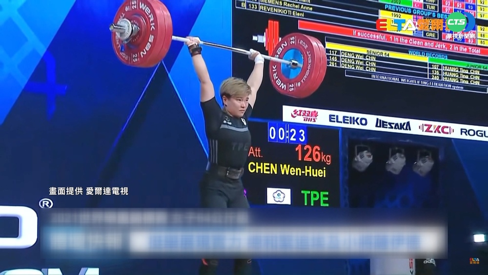女子舉重世錦賽 陳玟卉包辦"金銀銅"
