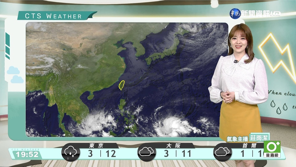 明受東北季風影響 早晚天氣稍涼