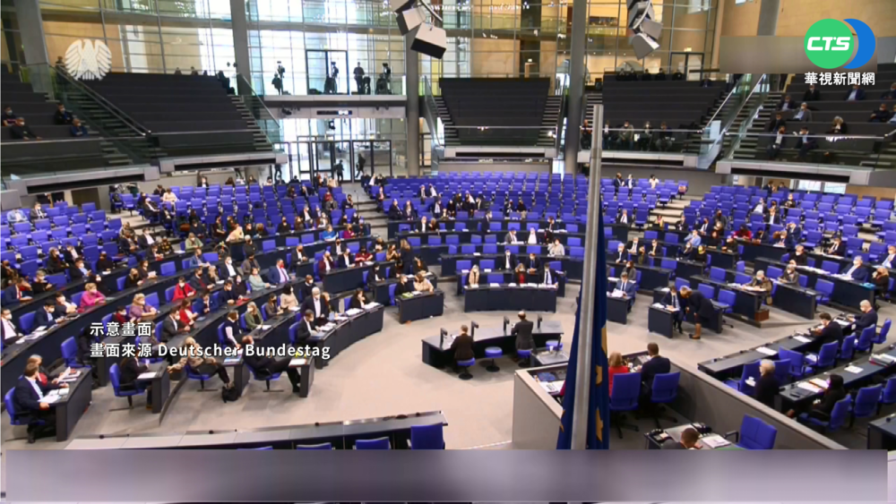 德國會通過議案 呼籲政府強化德台合作