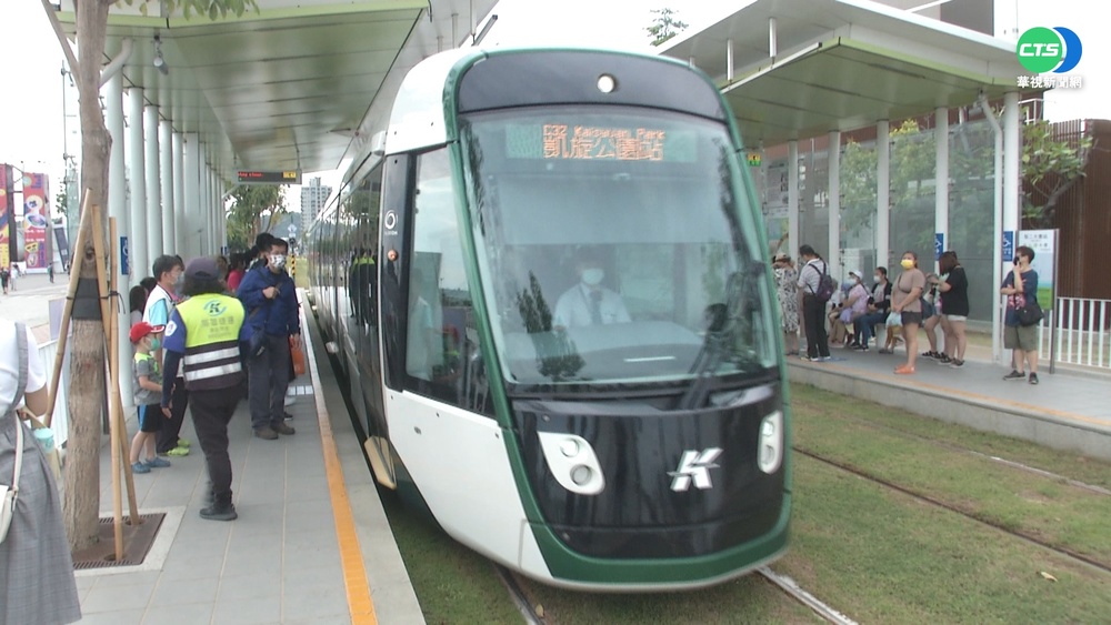 高雄輕軌增3站 直通美術館轉乘更便利