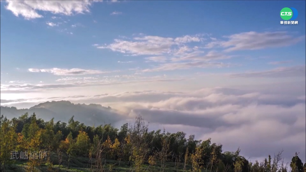 茶農拍下壯觀雲海 記錄美景行銷家鄉