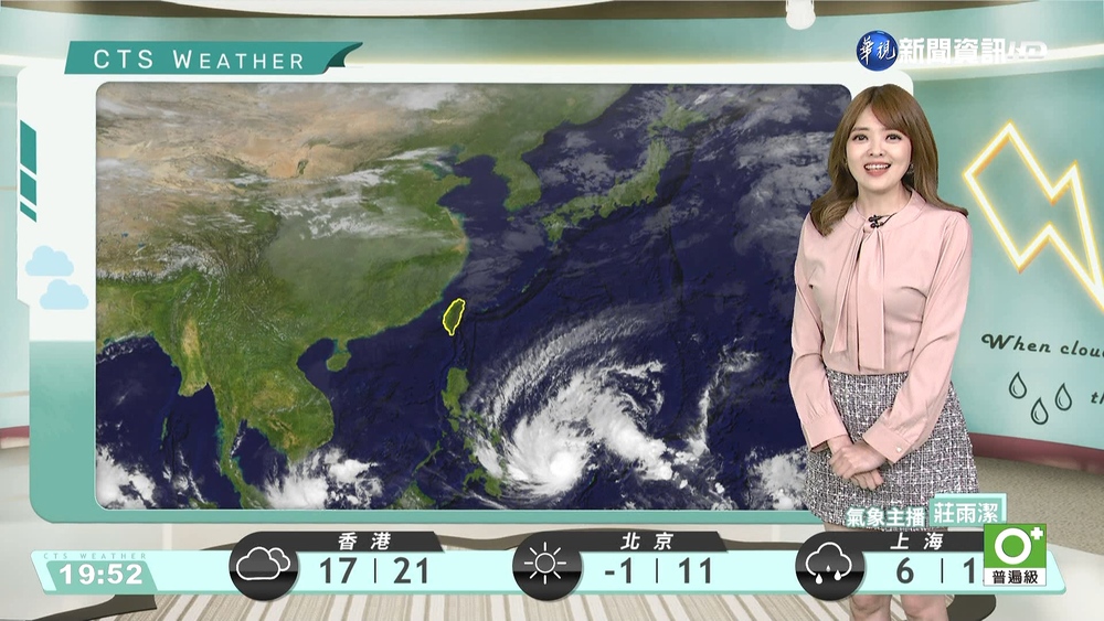 明各地多雲到晴 東半部有短暫雨