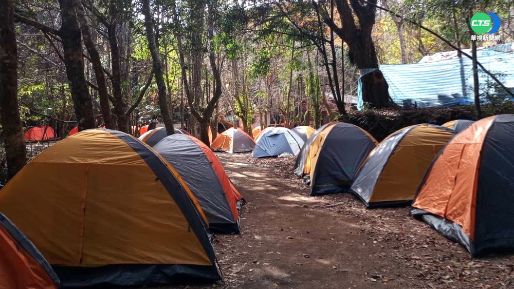 林管處協作團隊占營地 山友怒無處紮營