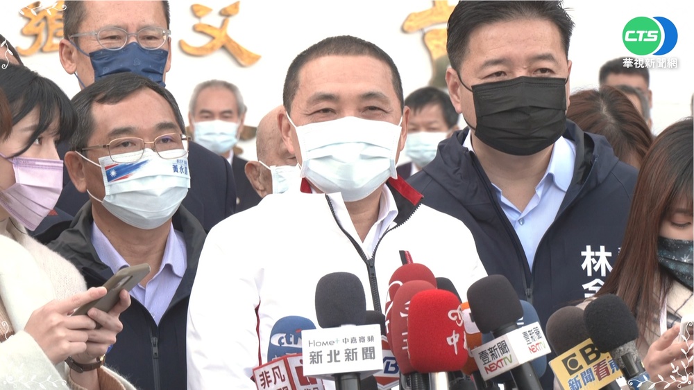 遭轟藍公投戰犯 侯友宜:承擔所有批評