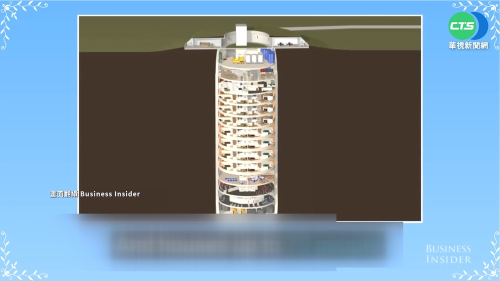 美國推15層"地下豪宅" 避難5年沒問題