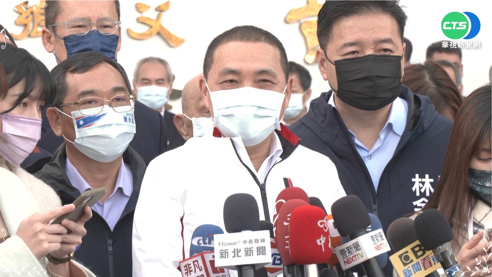 遭轟公投戰犯 侯友宜:承擔批評虛心接受